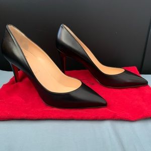 Christian Louboutin Pigalle 85mm in Black size 9